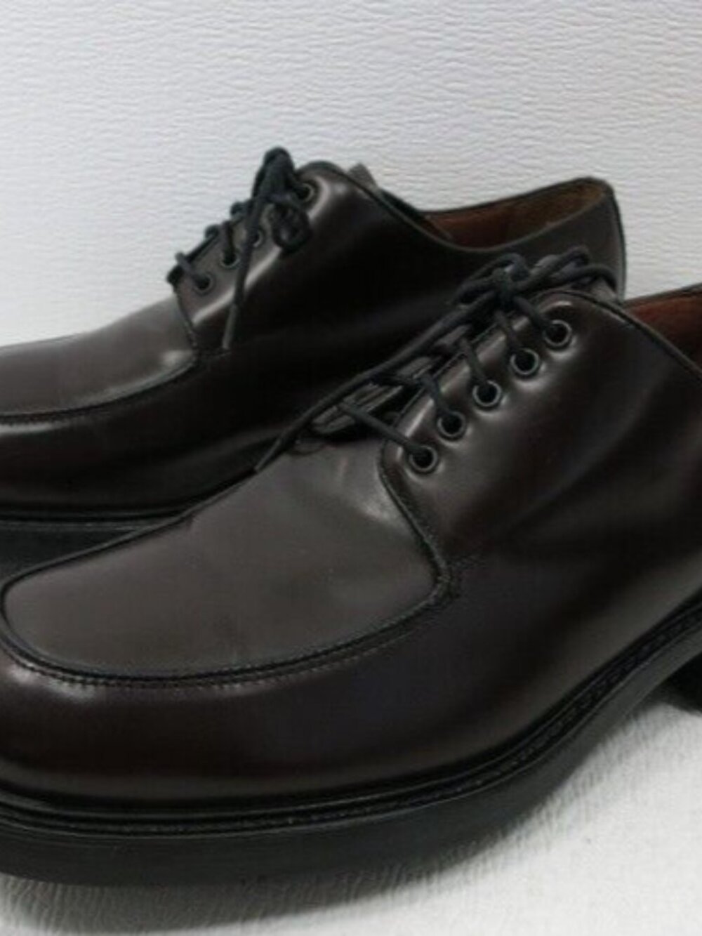 Alfani Split Toe Oil Tanned Leather Casual Oxfords Footwear Kutsu Men Italy 10 M